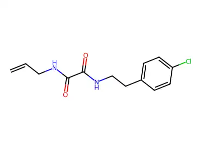 N1-allyl-N2-(4-chlorophenethyl)oxalamide structure