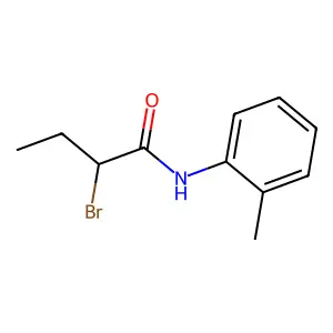 2-溴-N-(2-甲基苯基)丁酰胺 structure