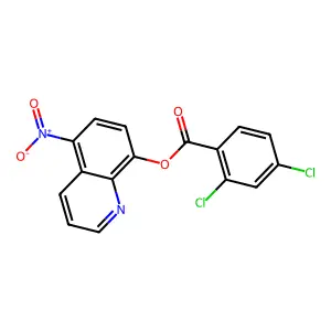 5-Nitroquinolin-8-yl 2,4-dichlorobenzoate structure