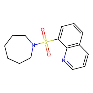 8-(Azepan-1-ylsulfonyl)quinoline structure