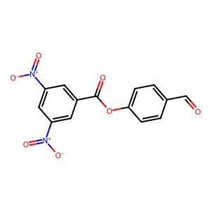 4-Formylphenyl 3,5-dinitrobenzoate structure