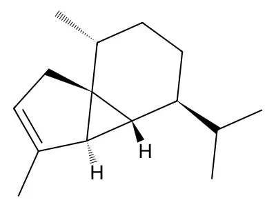 alpha-Cubebene structure