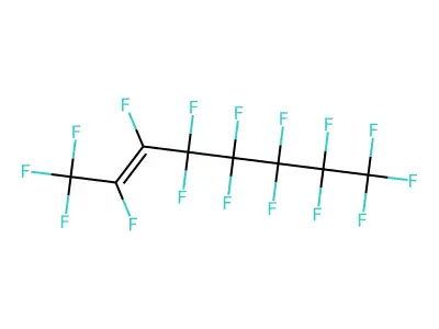 (2E)-1,1,1,2,3,4,4,5,5,6,6,7,7,8,8,8-Hexadecafluorooct-2-ene structure