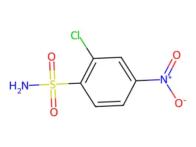 2-Chloro-4-nitrobenzenesulfonamide structure