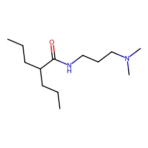 Valeramide, N-(3-(dimethylamino)propyl)-2-propyl- structure
