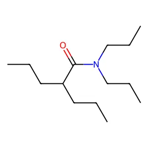 Valeramide, N,N,2-tripropyl- structure