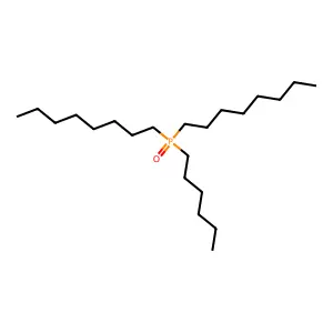 己基二辛基氧化膦 structure