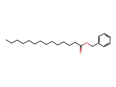 Benzyl myristate structure