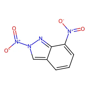 2,7-Dinitroindazole structure