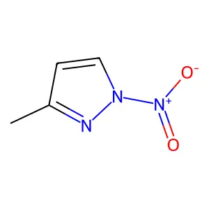3-Methyl-1-nitro-1H-pyrazole structure