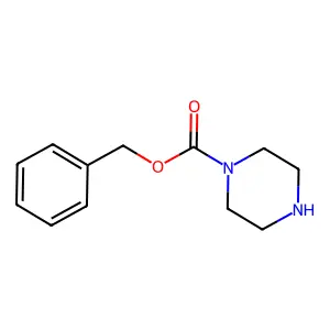 Benzyl piperazin-4-ium-1-carboxylate structure