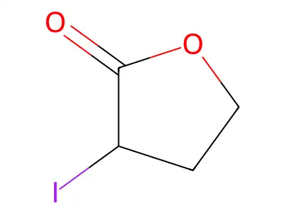 Dihydro-3-iodofuran-2(3H)-one structure