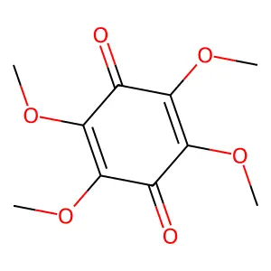 2,3,5,6-Tetramethoxycyclohexa-2,5-diene-1,4-dione structure