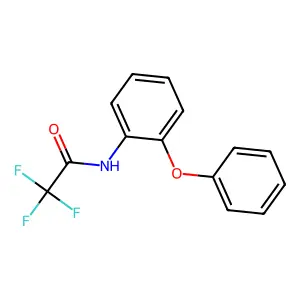 2,2,2-trifluoro-N-(2-phenoxyphenyl)acetamide structure