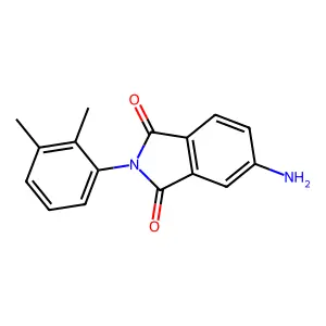 5-Amino-2-(2,3-dimethylphenyl)isoindole-1,3-dione structure
