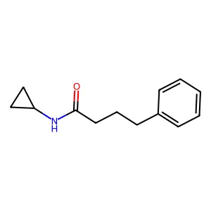 N-环丙基-4-苯基丁酰胺 structure