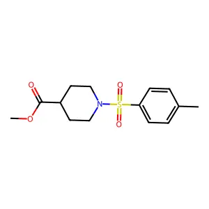 Methyl 1-[(4-methylphenyl)sulfonyl]-4-piperidinecarboxylate structure