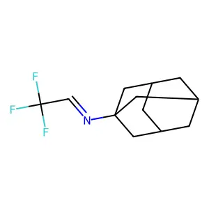 N-(2,2,2-三氟亚乙基)-1-金刚烷胺 structure