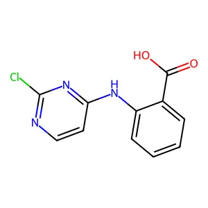 2-[(2-Chloropyrimidin-4-yl)amino]benzoic acid structure