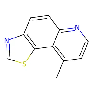 Thiazolo[5,4-f]quinoline, 9-methyl- structure