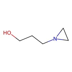 1-Aziridinepropanol structure