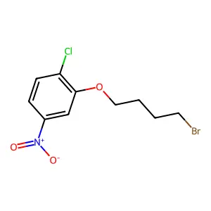 2-(4-Bromobutoxy)-1-chloro-4-nitrobenzene structure
