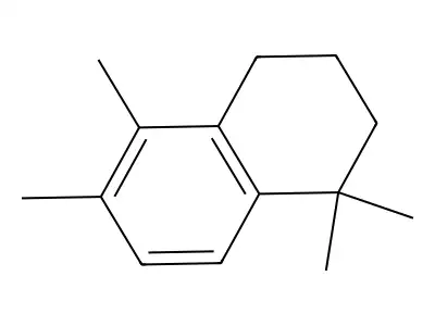 Naphthalene, 1,2,3,4-tetrahydro-1,1,5,6-tetramethyl- structure