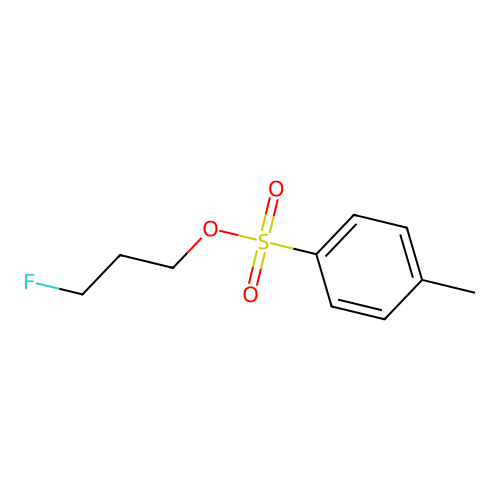 3-Fluoroprop-1-yl toluene-4-sulphonate structure
