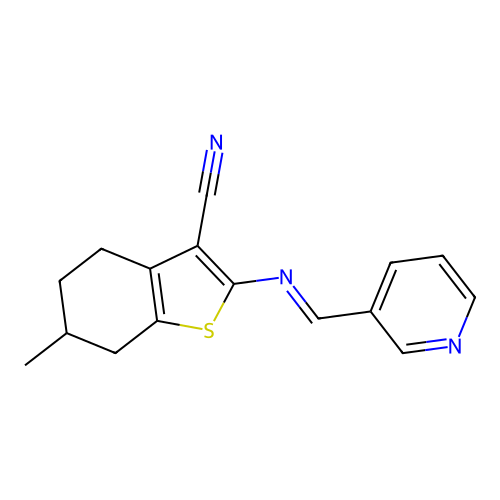 C16H15N3S structure