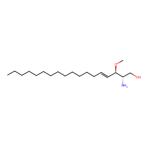 3-O-methyl sphingosine (d18:1) structure