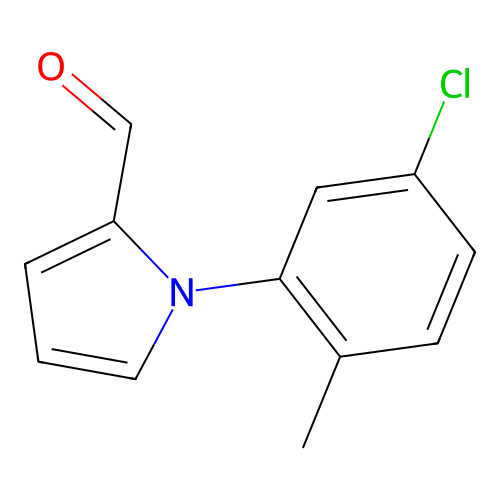 1-(5-Chloro-2-methylphenyl)pyrrole-2-carbaldehyde structure