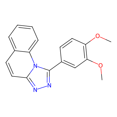 1-(3,4-Dimethoxyphenyl)-[1,2,4]triazolo[4,3-a]quinoline structure