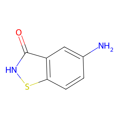 5-Amino-1,2-benzothiazol-3-one structure