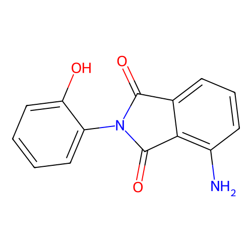 4-amino-2-(2-hydroxyphenyl)-1H-isoindole-1,3(2H)-dione structure