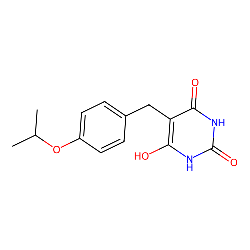 5-(4-Isopropoxy-benzyl)-pyrimidine-2,4,6-triol structure