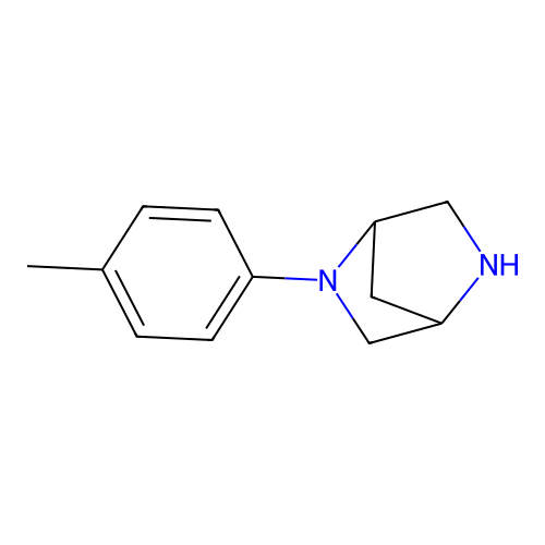 2-(4-Methylphenyl)-2,5-diazabicyclo[2.2.1]heptane structure