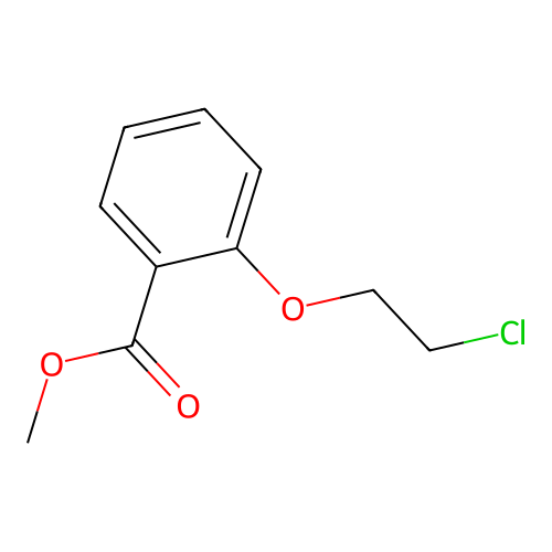 Methyl 2-(2-chloroethoxy)benzoate structure