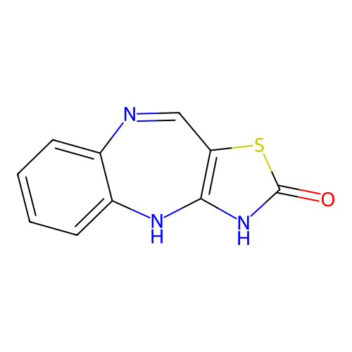 5,10-Dihydro-[1,3]thiazolo[4,5-b][1,5]benzodiazepin-2-one structure