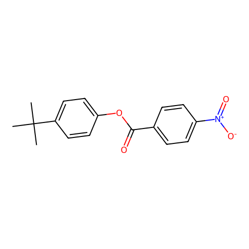 4-Tert-butylphenyl 4-nitrobenzoate structure