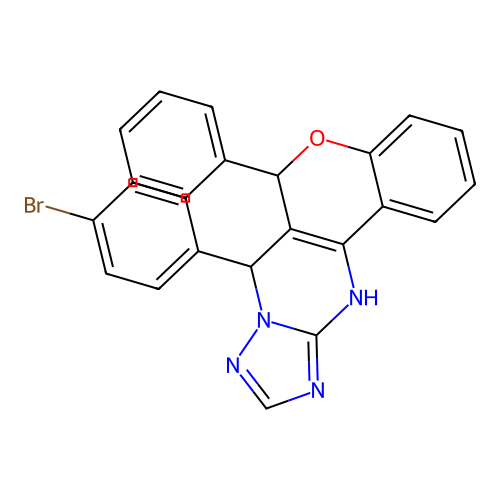 C24H17BrN4O structure