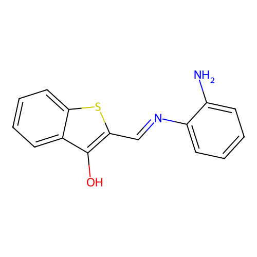 2-{[(2-Aminophenyl)amino]methylene}benzo[b]thiophen-3-one structure