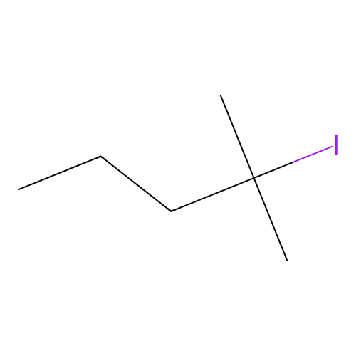 Pentane, 2-iodo-2-methyl structure