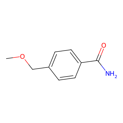 4-(Methoxymethyl)benzamide structure