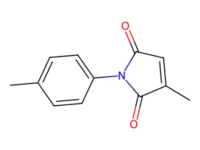 1H-Pyrrole-2,5-dione, 3-methyl-1-(4-methylphenyl)- structure