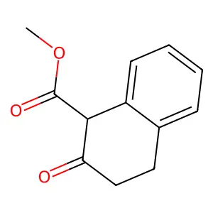 1-Naphthalenecarboxylic acid, 1,2,3,4-tetrahydro-2-oxo-, methyl ester structure