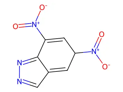 5,7-Dinitroindazole structure