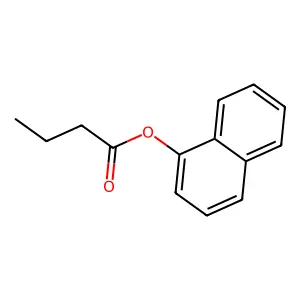 alpha-Naphthyl butyrate structure