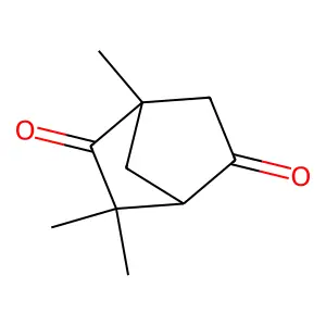 Bicyclo(2.2.1)heptane-2,5-dione, 1,3,3-trimethyl- structure