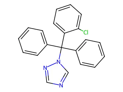1-(2-Chlorotrityl)-1,2,4-triazole structure