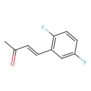 4-(2,5-Difluorophenyl)but-3-en-2-one structure